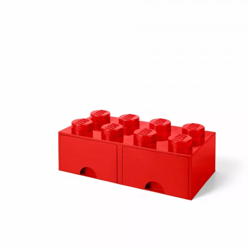 Room Copenhagen LEGO Brick Drawer 8 Sarkanā (40061730)
