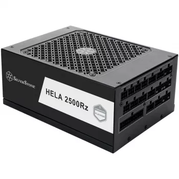 HELA 2500R, PC barošanas bloks melns, 4x 12-pin augstas jaudas GPU, 7x PCIe, kabeļu pārvaldība, 2500 W