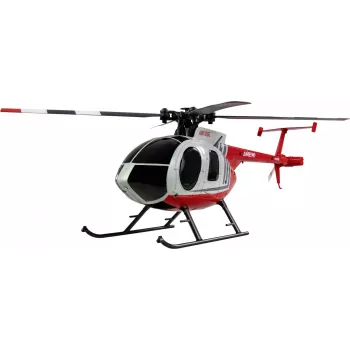 Amewi RC Helikopters MD500 Li-Po Akumulators 350mAh Sudrabs/Sarkans (25354)