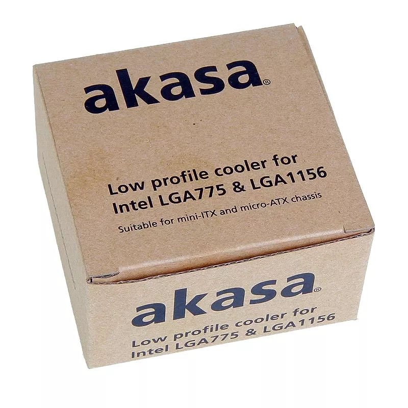 Akasa AK-CCE-7106HP procesora dzesētājs melns, sudrabs