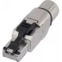 Ethernet savienotājs Lapp ED-IE-AXS-6A-B-20-FD-FC taisns, RJ45 6A inline, ekranēts, 21700655