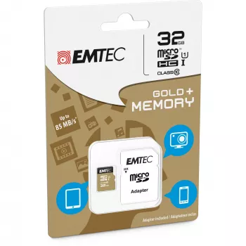 Emtec 32GB MicroSDHC Class10 ECMSDM32GHC10GP atmiņas karte