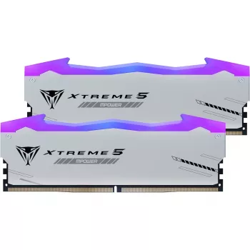Patriot Viper Xtreme 5 MPower RGB 32 GB DDR5-6400 Dual-Kit (2x 16 GB), melna, Intel XMP