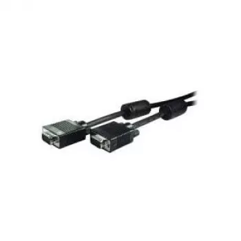 shiverpeaks VGA/VGA 10m - VGA (D-Sub) savienotājs - Vīrietis - Vīrietis - Niķelēts - Melns (BS78056-10)