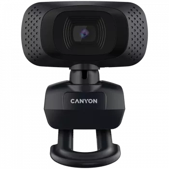 CANYON tīmekļa kamera C3 HD 720p Melna