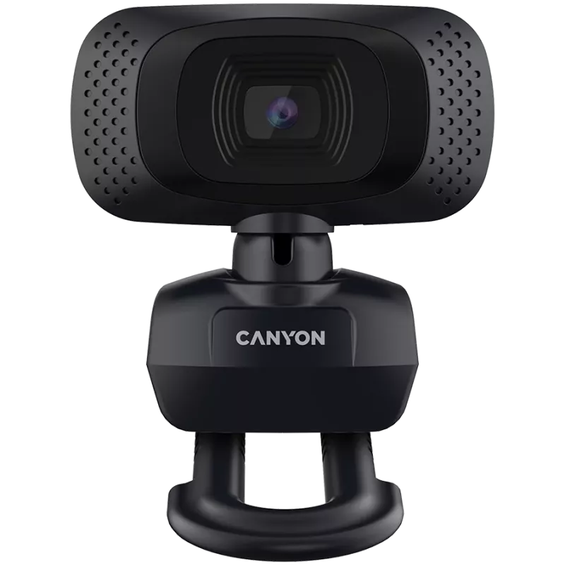 CANYON tīmekļa kamera C3 HD 720p Melna