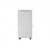 19 collu 32U LANBERG stāvošs skapis 600×800 mm pelēks ar stikla durvīm un LCD (Flat Pack)