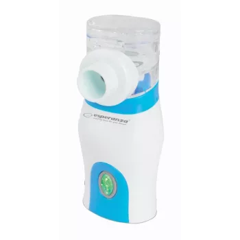 Portatīvais inhalators ESPERANZA ECN005 — kabatas neizsmidzinātājs, 0,2 ml/min, 21 dB, USB, 2×AA