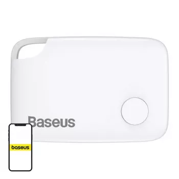 Atslēgu meklētājs Baseus T2 ZLFDQT2-02 Bluetooth izsekotājs balts BSU1041WHT