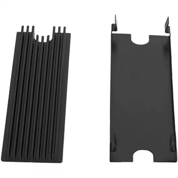 Termālais Grizzly TG-M2SSD-ABR Melns M.2 SSD Dzesēšanas Elements