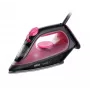 Braun TexStyle 1 sausā un tvaika gludeklis ar keramikas zoli 2000 W Melns, Purpurs