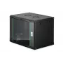 Sienas montāžas skapis DIGITUS Dynamic-N 9U, 600x450 mm (PxD), IP20, atslēgas slēdzene, neizmontēts