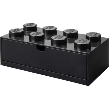LEGO Desk Drawer Room Copenhagen uzglabāšanas kaste 40211733 — melna