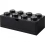 LEGO Desk Drawer Room Copenhagen uzglabāšanas kaste 40211733 — melna