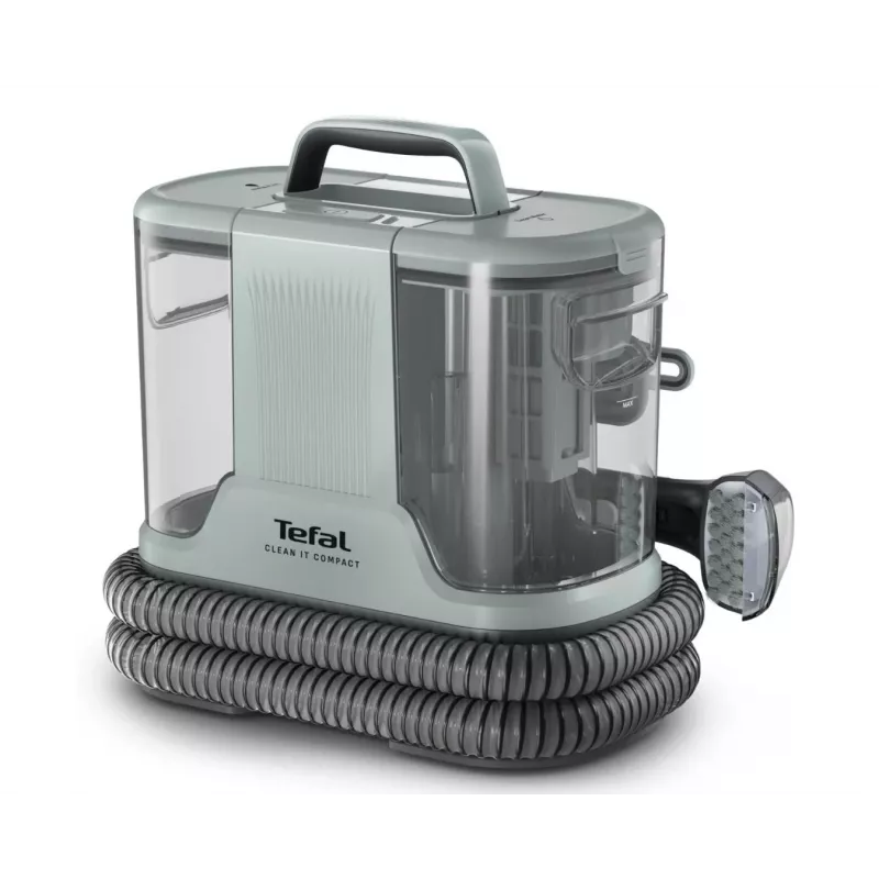 Portatīvais traipu tīrītājs Tefal Clean It Compact Pet IZ3020F0 — rokas mēbeļu un mājdzīvnieku traipu tīrītājs