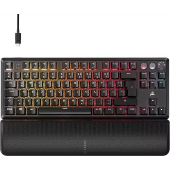 Klaviatūra Corsair K70 Pro TKL, TKL (80%), ISO (DE)