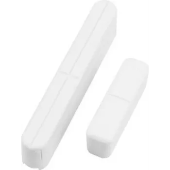 Durvju/logu sensors Olympia 6102, balts, AAA sārma baterija, 15×22.5 mm, 32.5 g
