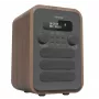 Denver DAB-48GREY Personālais digitālais radio pelēks, koks
