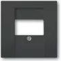 BUSCH JAEGER 1710-0-3903 - Schwarz - konventionell - Jede Marke - 63 mm - 63 mm - 1 Stück(e)