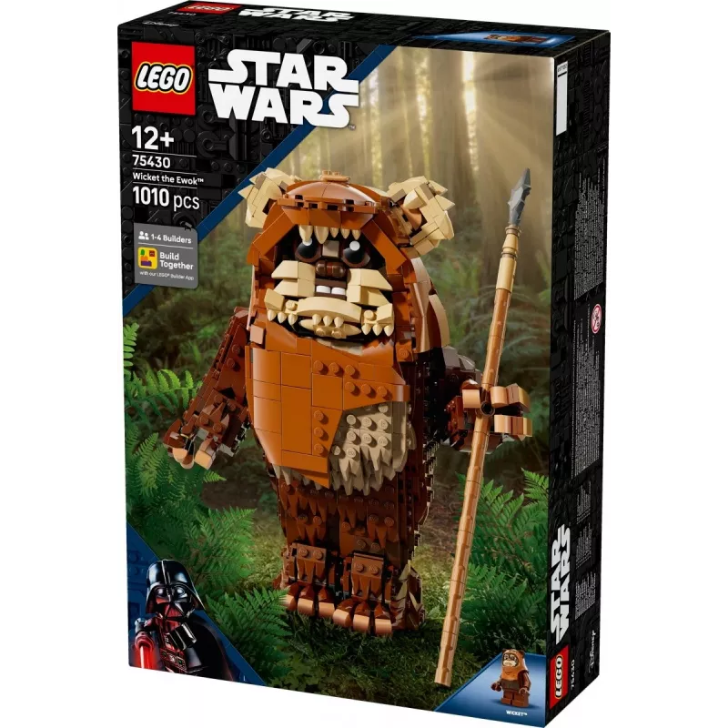 LEGO Star Wars Construct Wicket the Ewok 75430 būvkomplekts — 1010 gabali, 230 mm modelis, vecumam 12+