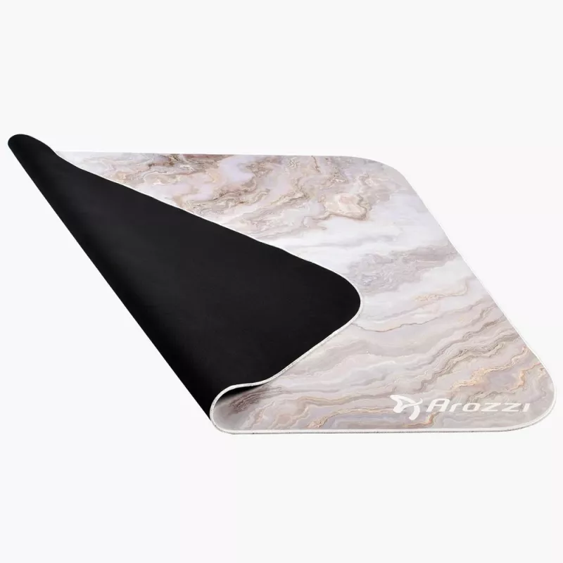 Paklājs krēslam Arozzi AZ-ZONA-QTRO-WTM Marble Microfibre 1160×1160×3 mm
