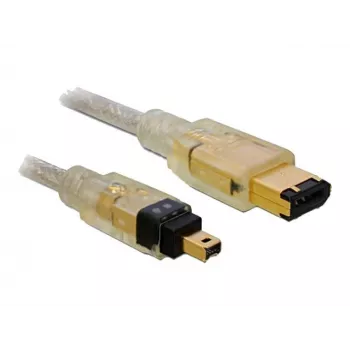 FireWire A/A kabelis DeLOCK 2.0m Pelēks