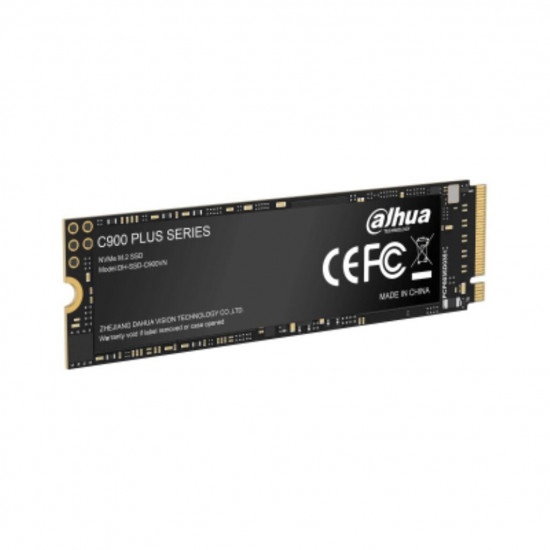 SSD|DAHUA|1TB|M.2|PCIe Gen3|NVMe|3D NAND|Write speed 3000 MBytes/sec|Read speed 3400 MBytes/sec|TBW 512 TB|MTBF 1500000 hours|SSD-C900VN1TB-B