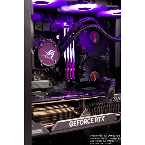 IT50 EXCLUSIVE | i5-13600KF 5.1GHz 14C/20T | RTX 4070Ti TUF SUPER 12GB | 1000W PLATINUM | 1TB GEN4 NVMe | 32GB 6400MHz G. SKILL | Z790-PLUS TUF GAMING WIFI DDR5 | ASUS ROG STRIX LC 360 | ASUS TUF GT502 IT50 EXCLUSIVE | i5-13600KF 5.1GHz 14C/20T | RTX 4070Ti TUF SUPER 12GB | 1000W PLATINUM | 1TB GEN4 NVMe | 32GB 6400MHz G. SKILL | Z790-PLUS TUF GAMING WIFI DDR5 | ASUS ROG STRIX LC 360 | ASUS TUF GT502