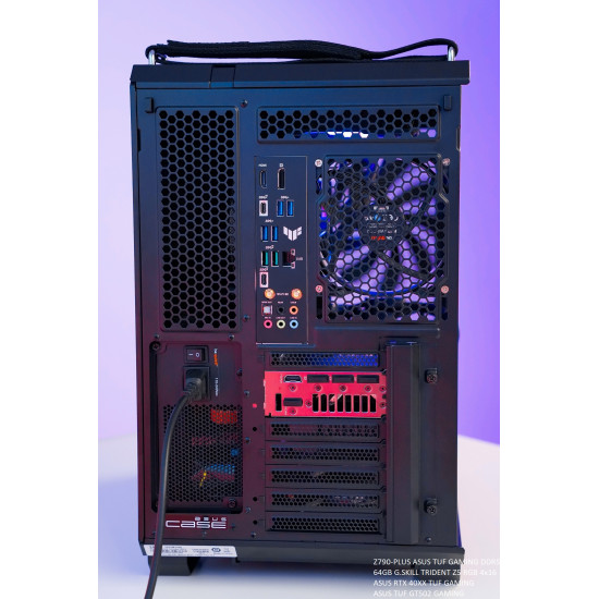 IT50 EXCLUSIVE | i5-13600KF 5.1GHz 14C/20T | RTX 4070Ti TUF SUPER 12GB | 1000W PLATINUM | 1TB GEN4 NVMe | 32GB 6400MHz G. SKILL | Z790-PLUS TUF GAMING WIFI DDR5 | ASUS ROG STRIX LC 360 | ASUS TUF GT502 IT50 EXCLUSIVE | i5-13600KF 5.1GHz 14C/20T | RTX 4070Ti TUF SUPER 12GB | 1000W PLATINUM | 1TB GEN4 NVMe | 32GB 6400MHz G. SKILL | Z790-PLUS TUF GAMING WIFI DDR5 | ASUS ROG STRIX LC 360 | ASUS TUF GT502