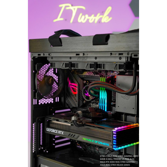 IT50 EXCLUSIVE | i5-13600KF 5.1GHz 14C/20T | RTX 4070Ti TUF SUPER 12GB | 1000W PLATINUM | 1TB GEN4 NVMe | 32GB 6400MHz G. SKILL | Z790-PLUS TUF GAMING WIFI DDR5 | ASUS ROG STRIX LC 360 | ASUS TUF GT502 IT50 EXCLUSIVE | i5-13600KF 5.1GHz 14C/20T | RTX 4070Ti TUF SUPER 12GB | 1000W PLATINUM | 1TB GEN4 NVMe | 32GB 6400MHz G. SKILL | Z790-PLUS TUF GAMING WIFI DDR5 | ASUS ROG STRIX LC 360 | ASUS TUF GT502