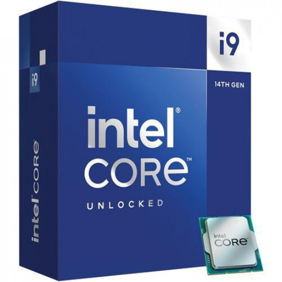 Intel CPU Desktop Core i9-14900KF (up to 6.00 GHz, 36MB, LGA1700) box Intel CPU Desktop Core i9-14900KF (up to 6.00 GHz, 36MB, LGA1700) box