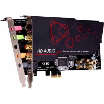 PCIe skaņas kartes