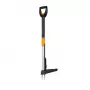 Nezāļu izraušanas rīks Fiskars 1020125 ar metāla rokturi, dziļums 1190 mm, platums 30 mm, svars 1.25 kg