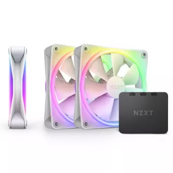 NZXT F120 RGB DUO Trīskomplekts 12 cm Balts 500-1800 RPM