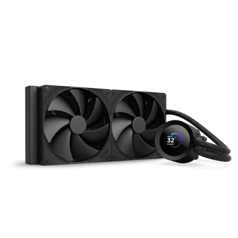 All-in-one šķidruma dzesētājs NZXT Kraken Plus 280 14 cm Melns