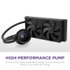 All-in-one šķidruma dzesētājs NZXT Kraken Plus 280 14 cm Melns