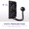 All-in-one šķidruma dzesētājs NZXT Kraken Plus 280 14 cm Melns