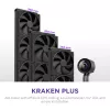 All-in-one šķidruma dzesētājs NZXT Kraken Plus 280 14 cm Melns