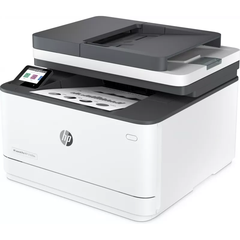 HP LaserJet Pro MFP 3102fdw printeris, lāzerprinteris, melnbalta druka, 1200 x 1200 DPI, A4, tiešā druka, balts