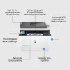 HP LaserJet Pro MFP 3102fdw printeris, lāzerprinteris, melnbalta druka, 1200 x 1200 DPI, A4, tiešā druka, balts