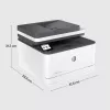 HP LaserJet Pro MFP 3102fdw printeris, lāzerprinteris, melnbalta druka, 1200 x 1200 DPI, A4, tiešā druka, balts
