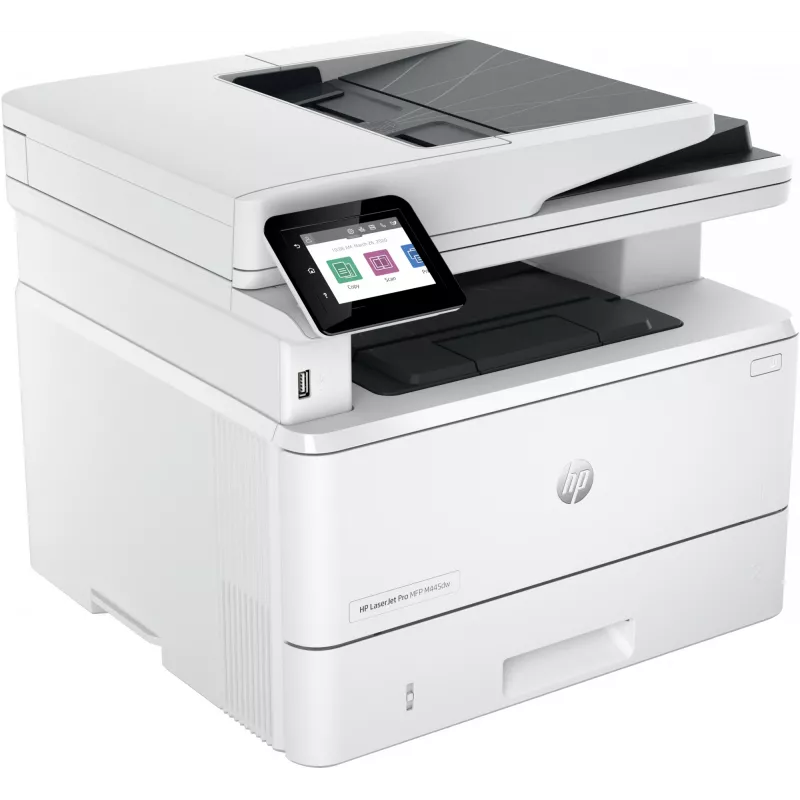 HP LaserJet Pro MFP 4102dw printeris, lāzera, monohromā druka, 1200 x 1200 DPI, A4, tiešā druka, balts