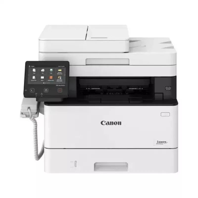 Daudzfunkciju ierīce Canon i‑SENSYS MF453DW — Melnbalts lāzera MFP, 38 lpp/min, 1200x1200 DPI, A4, Duplekss, Wi‑Fi, 1 paplāte + ADF
