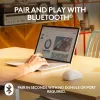 Pele Logitech M240 Silent Bluetooth Balta
