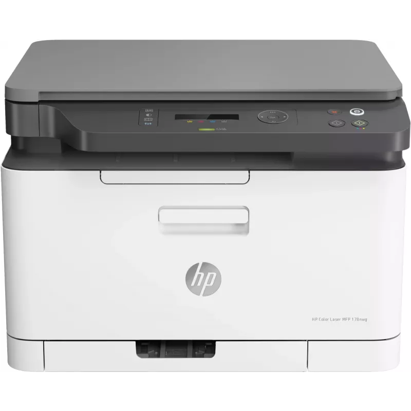 HP Color Laser MFP 178nw — krāsu lāzerprinteris, A4, 18 ppm (M/B), Wi‑Fi, Ethernet, divpusējā skenēšana