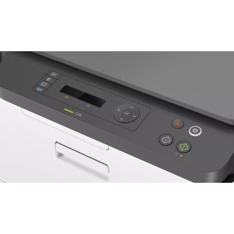 HP Color Laser MFP 178nw — krāsu lāzerprinteris, A4, 18 ppm (M/B), Wi‑Fi, Ethernet, divpusējā skenēšana