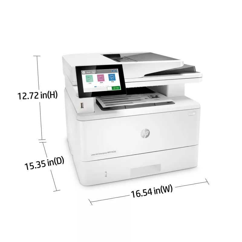 Daudzfunkciju ierīce HP LaserJet Enterprise MFP M430f lāzera melnbalta druka