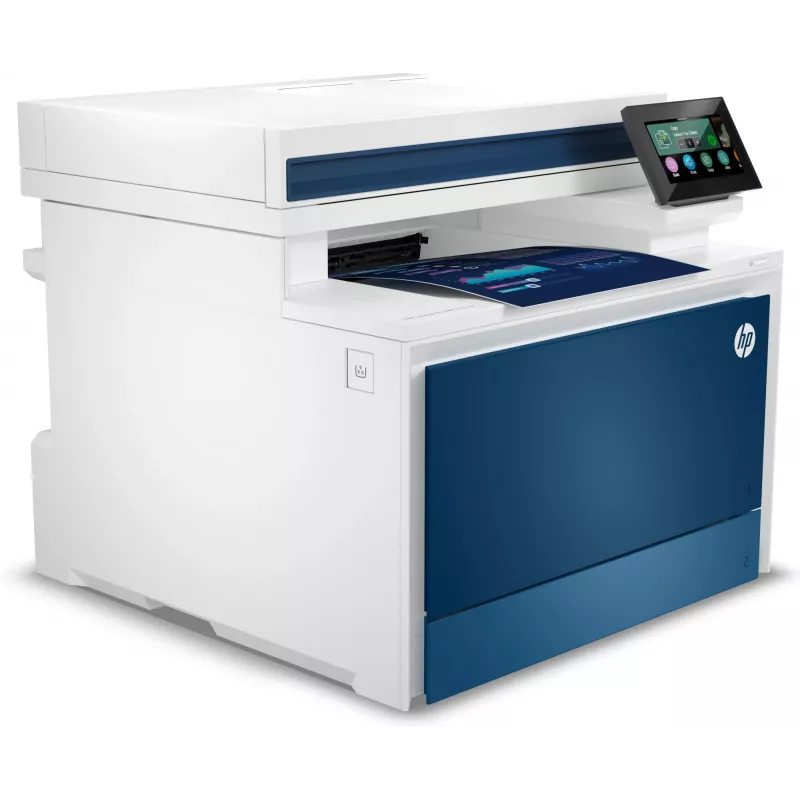 HP Color LaserJet Pro MFP 4302dw Printer, Lāzerkrāsu, 600 x 600 DPI, A4, Tiešā drukāšana, Zils, Balts