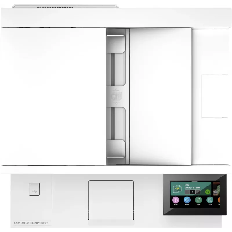 HP Color LaserJet Pro MFP 4302dw Printer, Lāzerkrāsu, 600 x 600 DPI, A4, Tiešā drukāšana, Zils, Balts