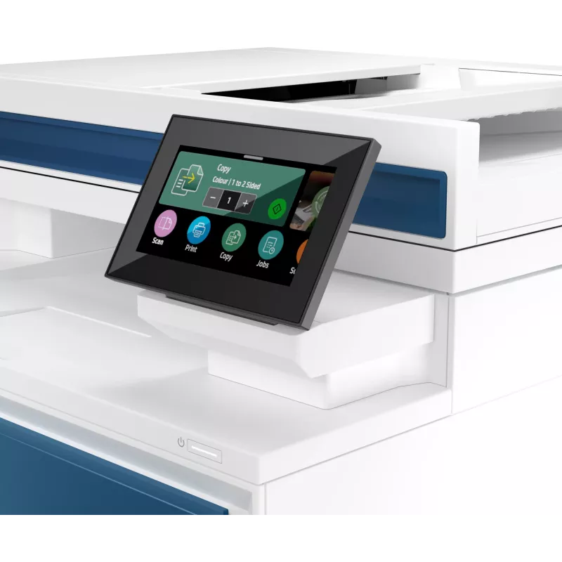 HP Color LaserJet Pro MFP 4302dw Printer, Lāzerkrāsu, 600 x 600 DPI, A4, Tiešā drukāšana, Zils, Balts